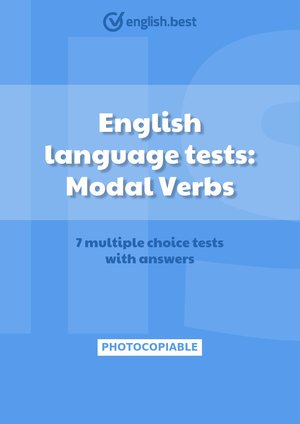 English language tests: Modal Verbs