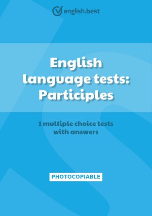 English language tests: Participles