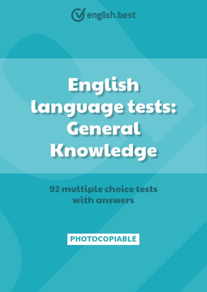 English language tests: General Knowledge
