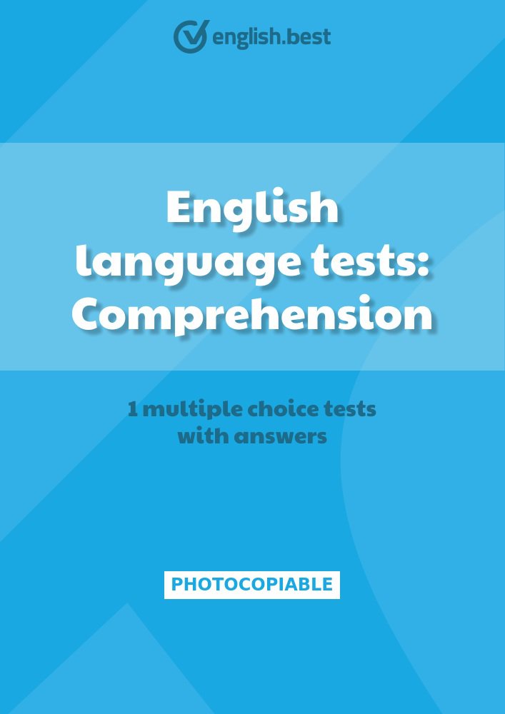 English language tests: Comprehension