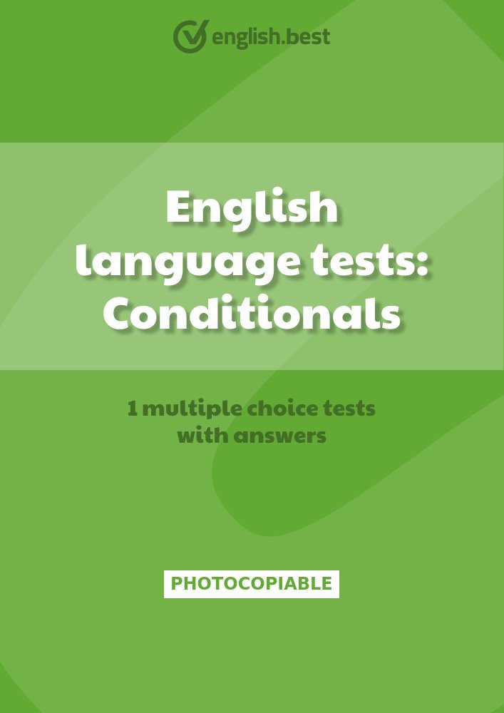 English language tests: Conditionals