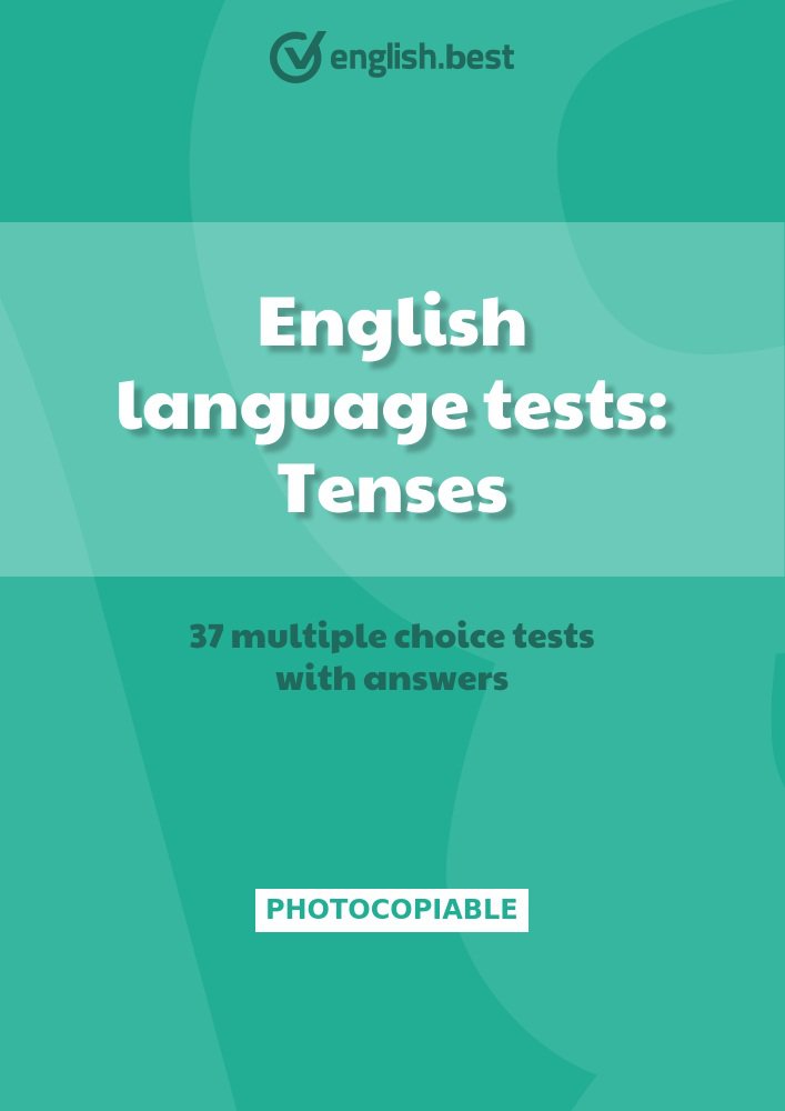 English language tests: Tenses