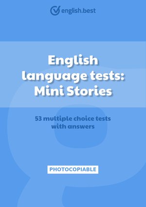 English language tests: Mini Stories