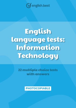 English language tests: Information Technology