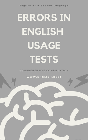 Errors in English Usage Tests (PDF)